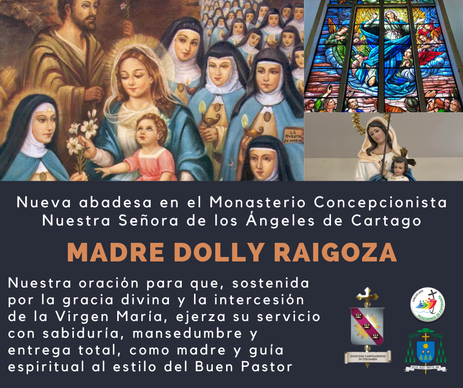 Nueva Abadesa en el Monasterio Concepcionista de Cartago